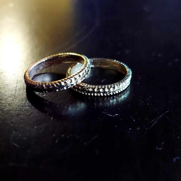 Delicate Gold-Plated Rings - Picture 3 of 5